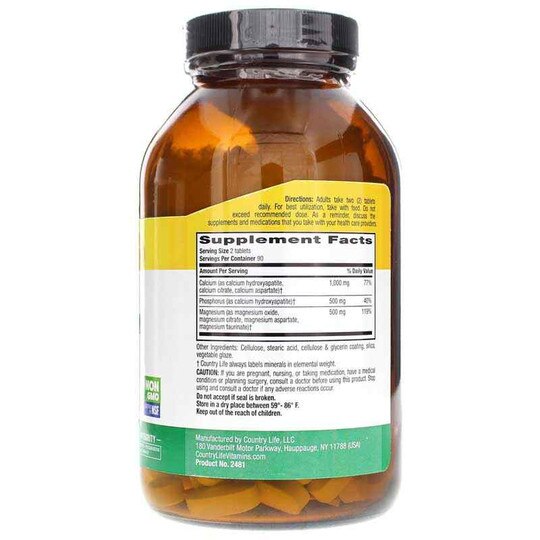 Calcium Magnesium Complex 1000 Mg:500 Mg, CTL